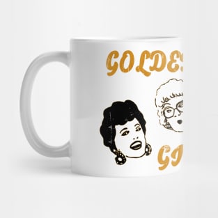 Line Art Golden Girls Mug